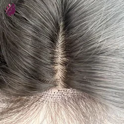 5*5 Silicone Silk Base Lace Closure Human Hair Silk Top Closure 22