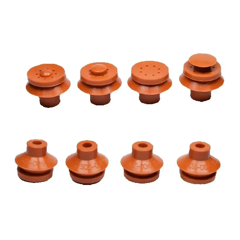 LX-12/20/30/40 Series High Temperature Resistant Silicone Material  Hole Blocking Vacuum Suction Cup