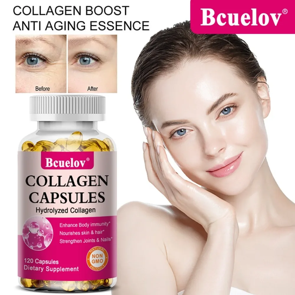Collagen - Skin Elasticity, Anti-aging, Healthy Glow, Youthful Look, Daily Wellness, Complexion Support, Hydration Boost