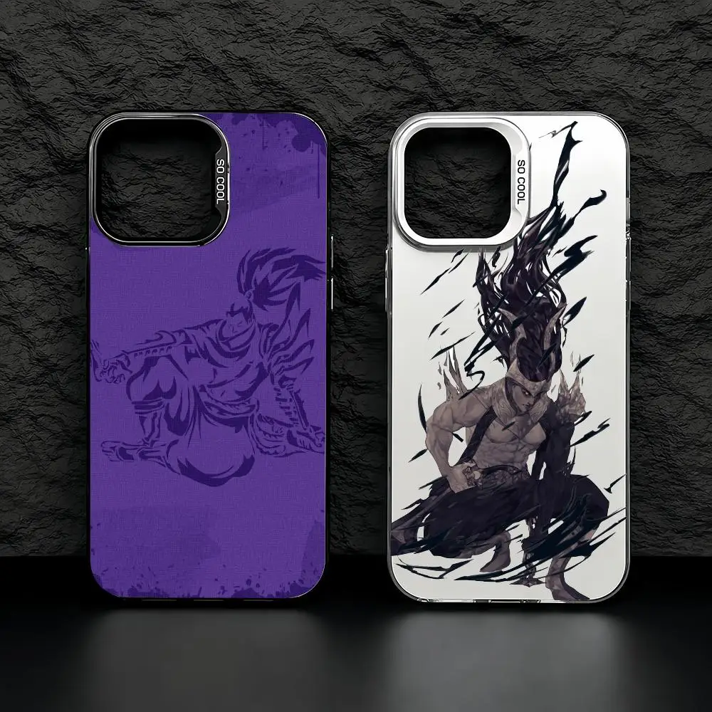 Funda para Teléfono Dual Blade Spirit, Compatible con iPhone 11/12/13/14/15/16/17 Pro Max, Funda de TPU Aurora, Resistente a Impactos, Delgada y Elegante