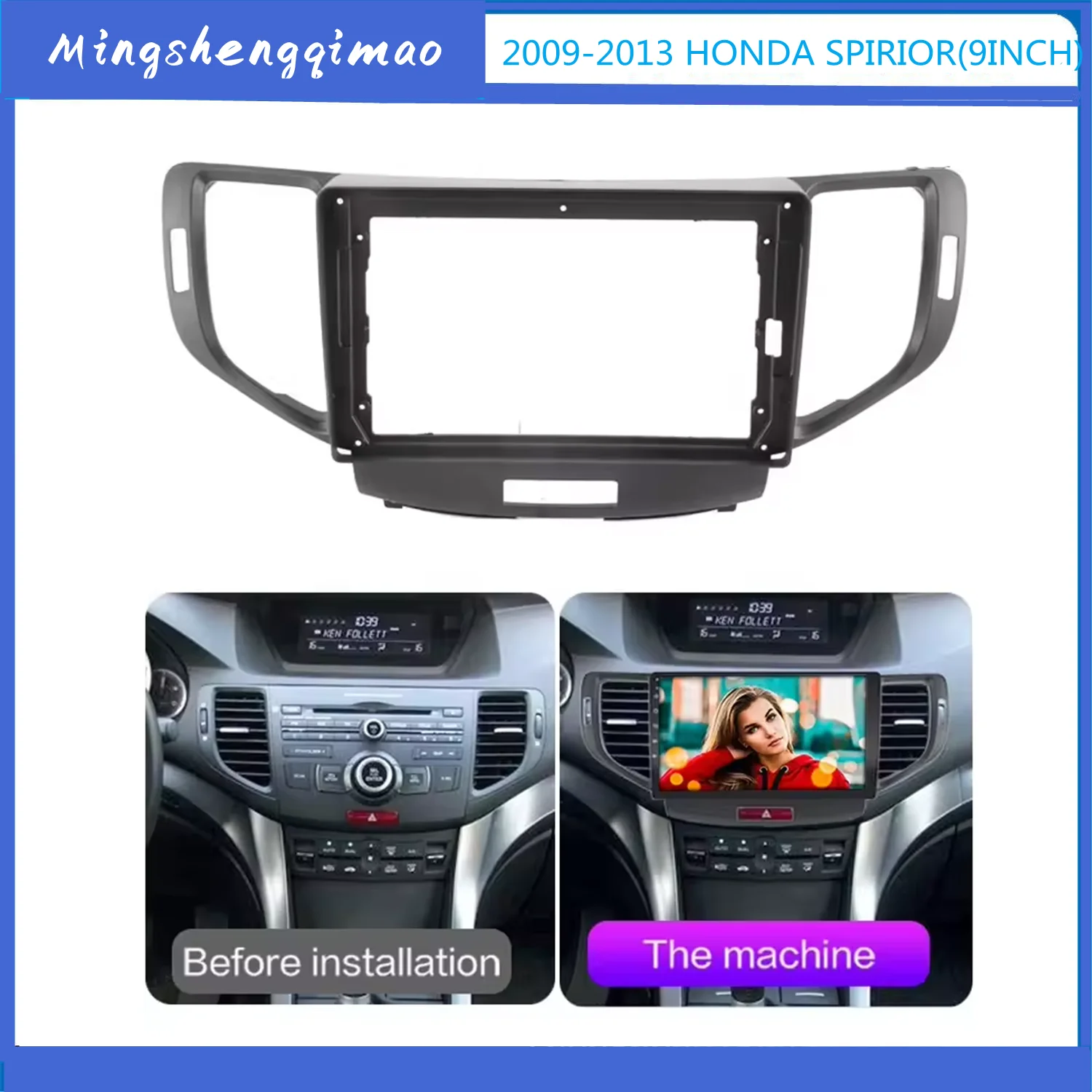 

Android Car Radio Frame Kit For HONDA Accord/ACURA TSX 2008-2012 Auto Stereo Center Console Holder Fascia Trim Bezel Faceplate