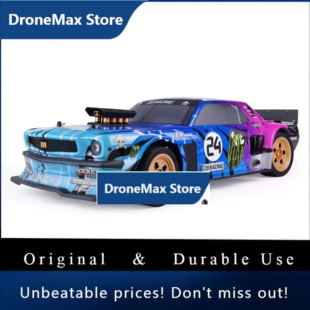 DroMaZD Racing EX07 1/7 SCALE 4WD RC High-speed Professional Flat Sports Car Electric Remote Control Model Adult Children Kids T