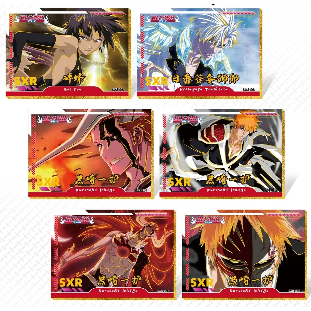 Bleach Collection Cards Japanese Anime Booster Box Thousand-year Blood War Board Tcg Game Card Toys For Child Kids Gift