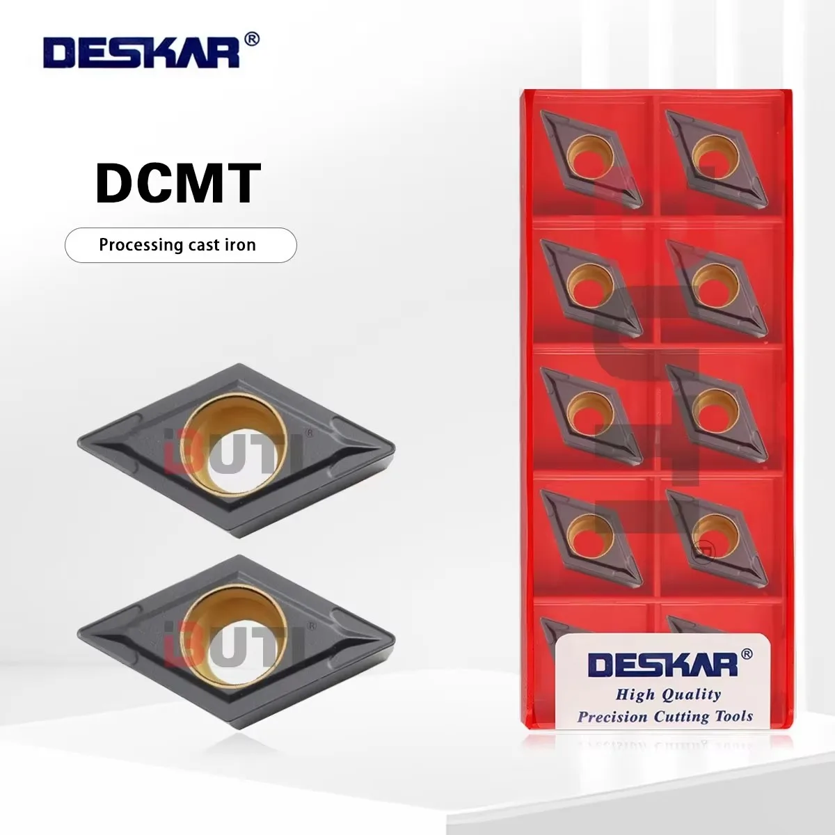 deskar-100-純正-dcmt11t304-dcmt11t308-lf3018-数値制御旋盤用切削インサート加工工具-鉄鋳物加工用ツール