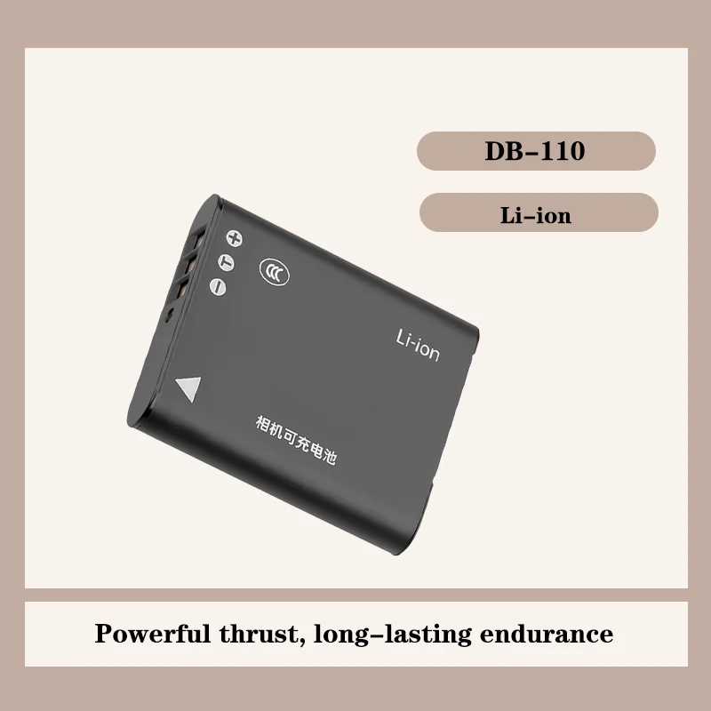

For Ricoh GR3X GR3 Olympus TG7 TG6 TG5 Battery DB110 High Capacity Replacement For Digital Cameras Fast Charging Long Lasting