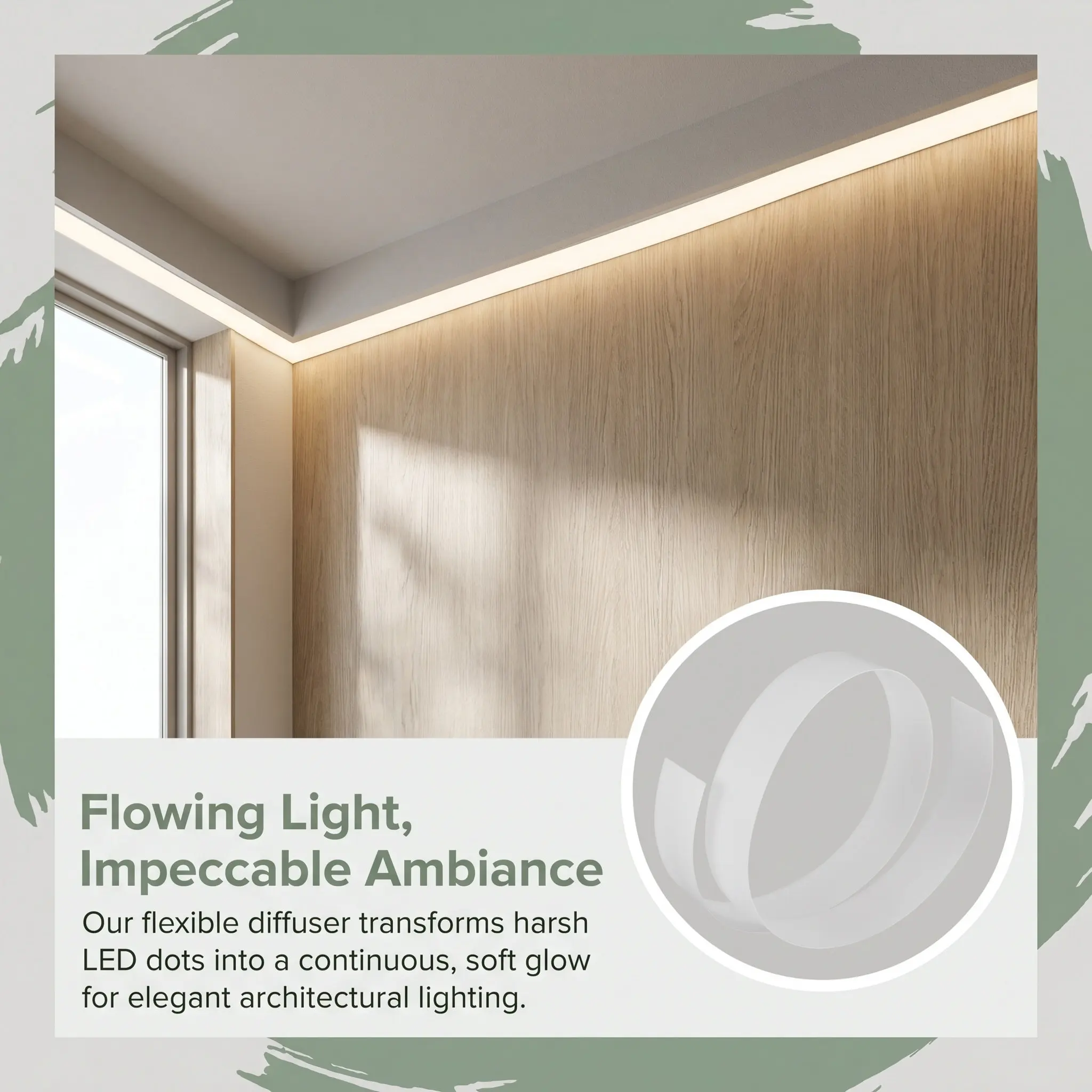 غطاء لوحة ناشر شريط إضاءة LED - مراجعة Led Strip Lights وسعره