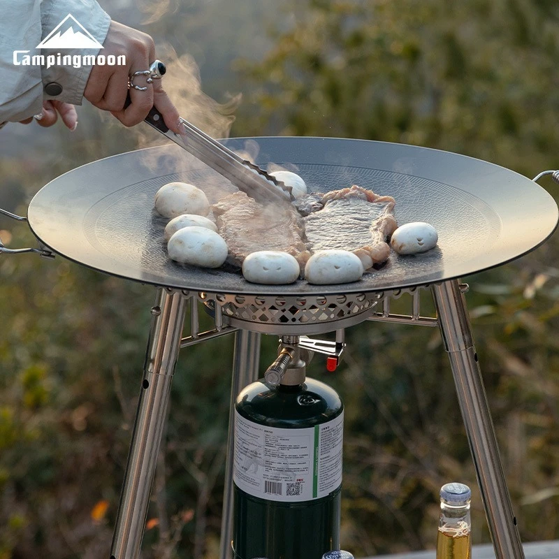 

CAMPINGMOON PG-4 Scott Propane Stove Camping Large Diameter Windproof Stove Head Portable High-power Gas stove