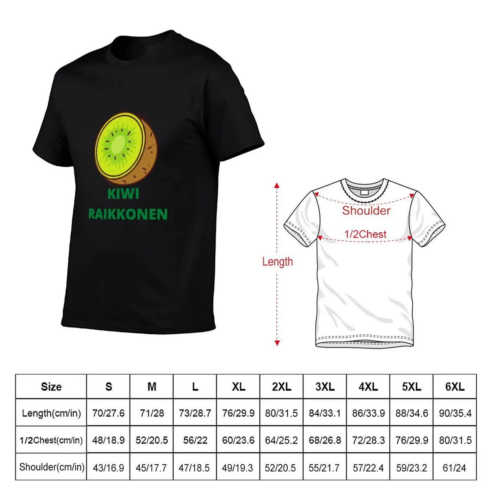 Kiwi Raikkonen T-Shirt for a boy Short sleeve tee luxury clothes men