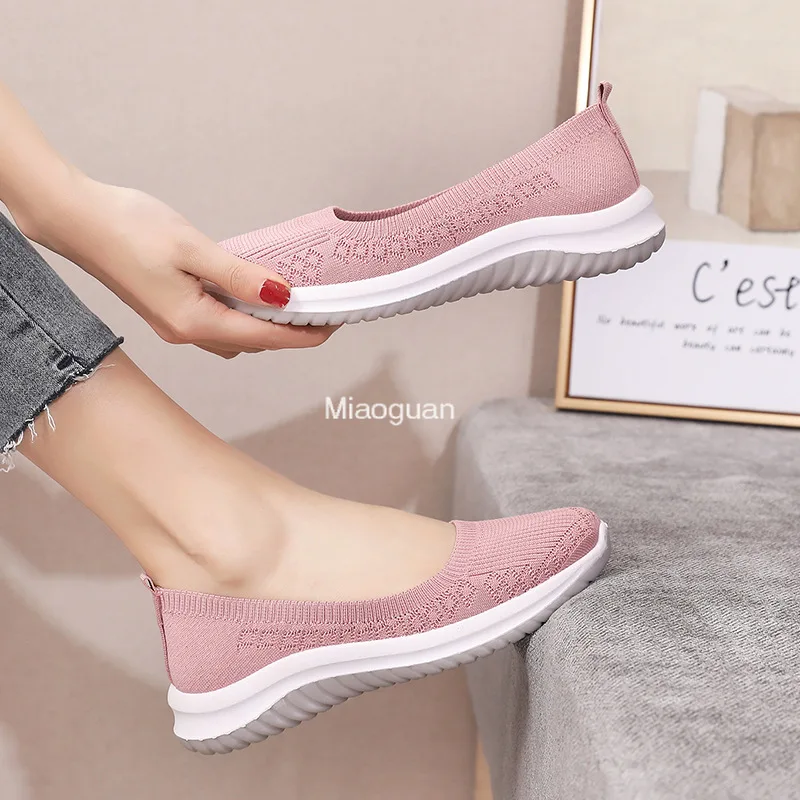 Women Sneakers Ladies Running Shoes Platform Baskets Female Tennis Spring Autumn Casual Breathable Soft Bottom for Comfort Pink