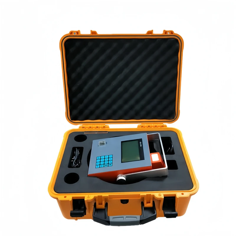 Electronic Soil Density Meter For On Site Testing Of Soil Characteristics Without Nuclear Radiation