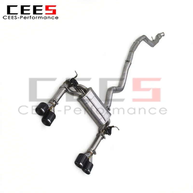 

cees for BMW 335/335i F30 3.0T 2012-2016 Racing Catback Exhaust Pipe Muffler Stainless Steel Escape Car Exhaust Parts
