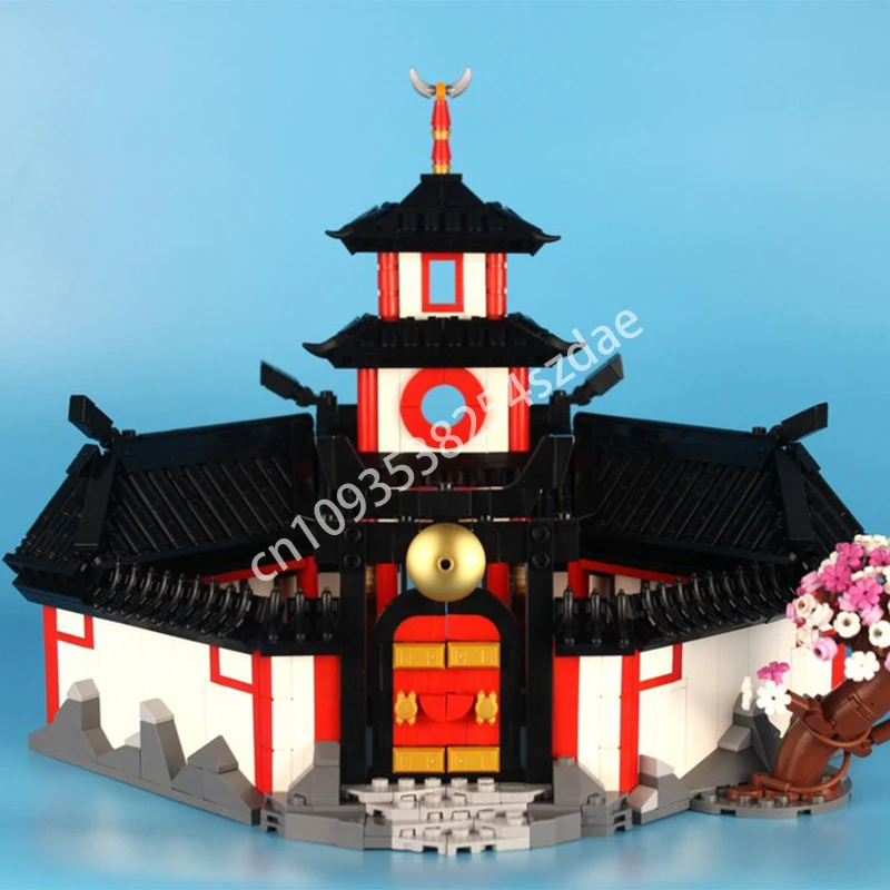 

1338pcs MOC Monastery Of Spinjitzu Building Blocks Plastic Space imagination up Christmas toy Gift idea STEM Constructing