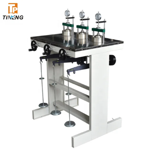 

soil testing machine triplex consolidation test apparatus