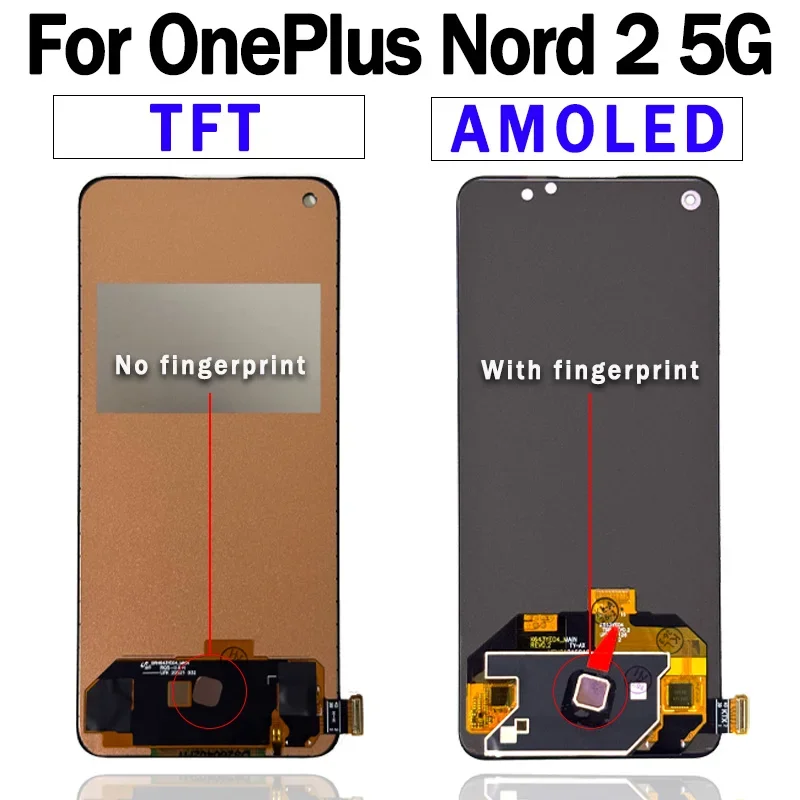 OnePlus Nord 2 5G LCD Display Replacement
