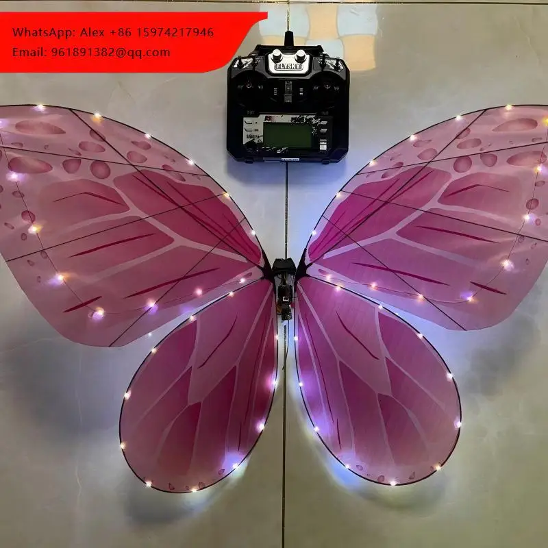 

Wholesale New Arrival LED RC Flapping Wing Bionic Butterfly Elegant Vintage Romantic Wedding Ceremony Decoration Supplier