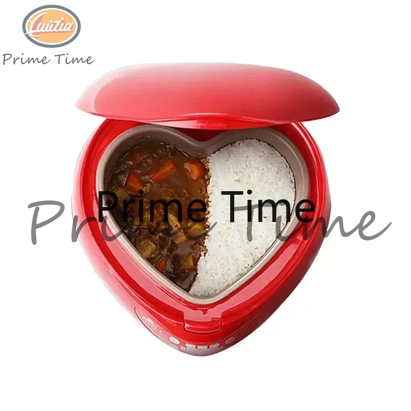 1.8L Heart-Shaped Rice Cooker 220V/300W Home Smart Rice Cooker With Cooking Porridge And Making Cakes Cooking Function