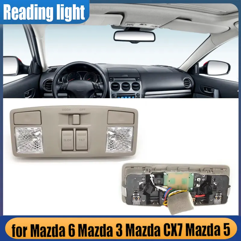 

for Mazda 6 2002-2008 GG Mazda 3 2004-2008 BK CX7 Mazda 5 2007-2011 CR CW Car Interior Accessories Reading light oGJ6R-69-970A