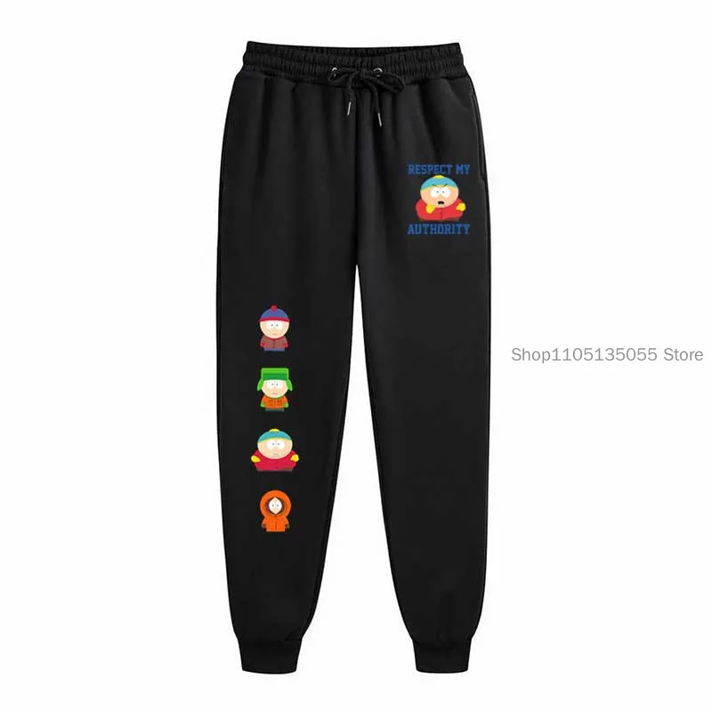 

South Park Series Long Pants Autumn and Winter Joggers Fashionable Casual and Versatile Everyday Sports Pants Unisex