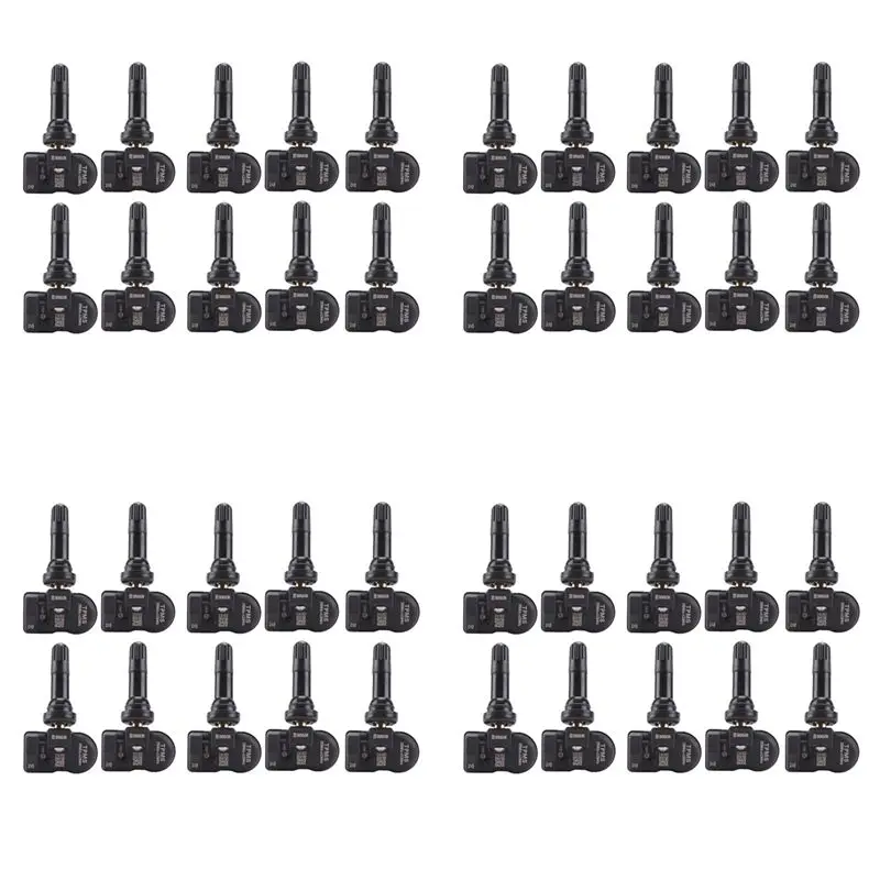 40Pcs TPMS Tire Pressure Sensor Programmable For Autel TS408 TS508 ITS600 433Mhz 315MHZ 2 In 1 MX Sensor Monitor System