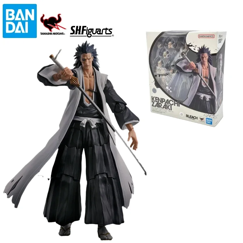 

Brand New in Stock Bandai SHF Bleach/Realm/BLEACH Series Zaraki Kenpachi Movable Doll Model Collection Gift