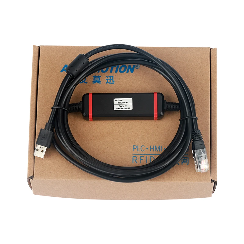 NWOH-CNV USB Programming Download Cable Compatible with Fuji RYC/W/SMART/ALPHA5 Series Servo Driver