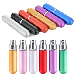 Bouteille de sexuellement Africaine Portable, Mini Vaporisateur de Nouilles en Aluminium, Atomiseur de Recharge pour Voyage, 5ml, 5/10/20/30/50 Pièces