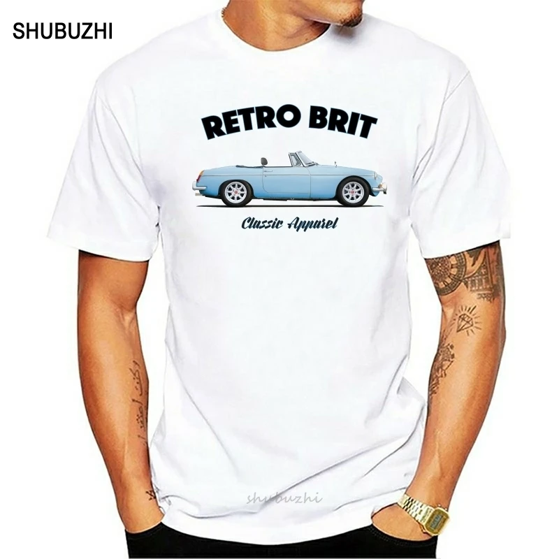 MGB ROADSTER t-shirt. RETRO BRIT CLASSIC CAR BRITISH LEYLAND MORRIS GARAGES