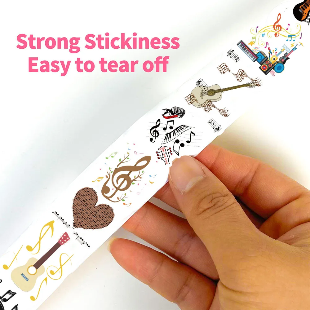 500PCS Cartoon Cherry Roll Sticker Laptop Notebook Suitcase Bicycle Scrapbook Phone PVC Motorcycle Classic Dormitory Sticker