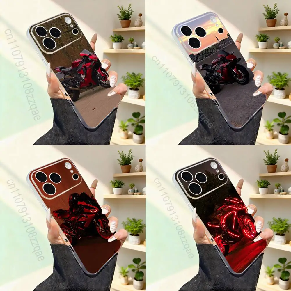 

Red Motorcycle Cool For iPhone 11,12,13,14,15,16,17,Pro,Max,Plus,Mini,SE4,E Phone Case Magnetic For Magsafe Wireless
