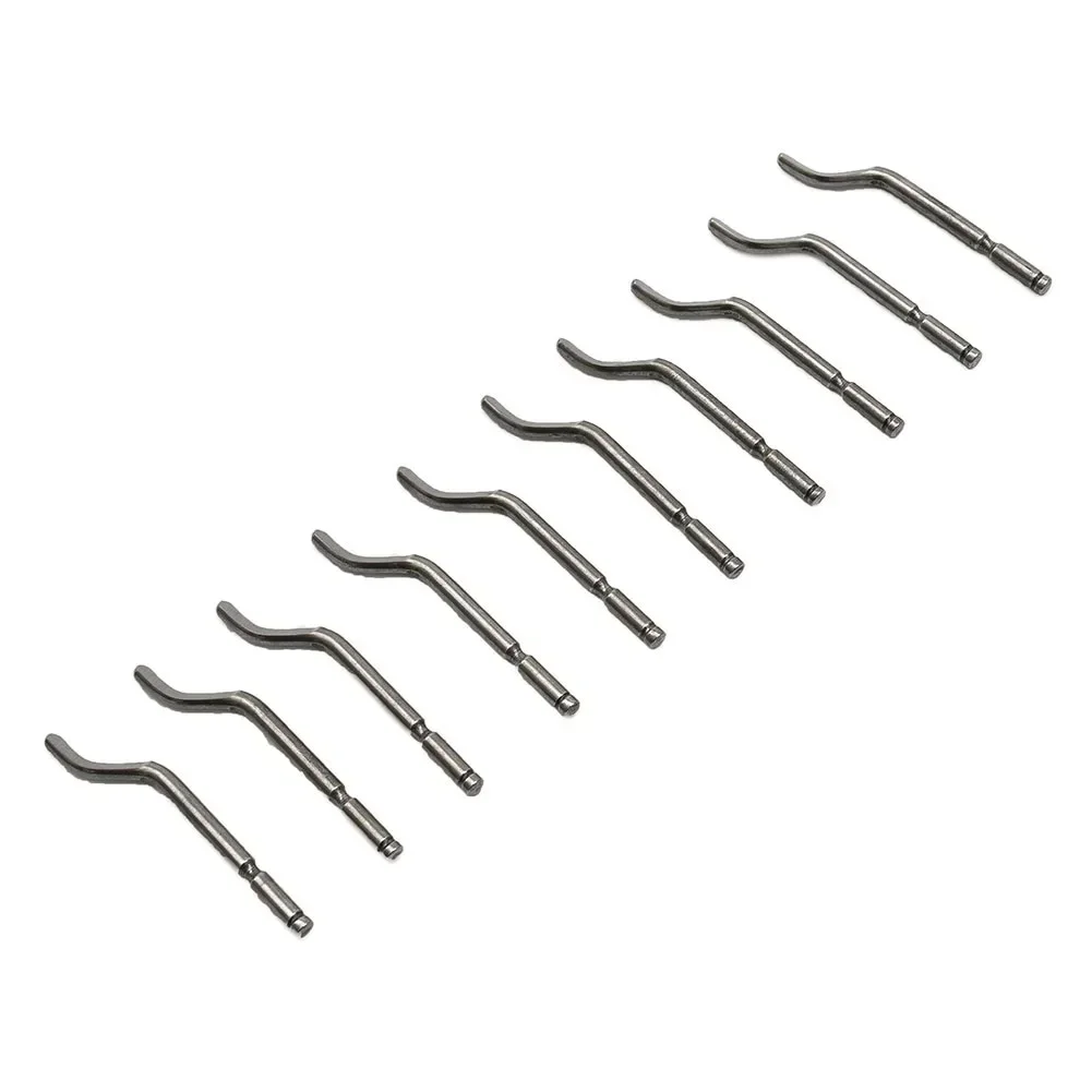 RB1000 Deburring Tool Pen With 10 BS1018 Blades Metal Burr Remover For Pipes Metalworking Tool Accessory In Stock Wholesale