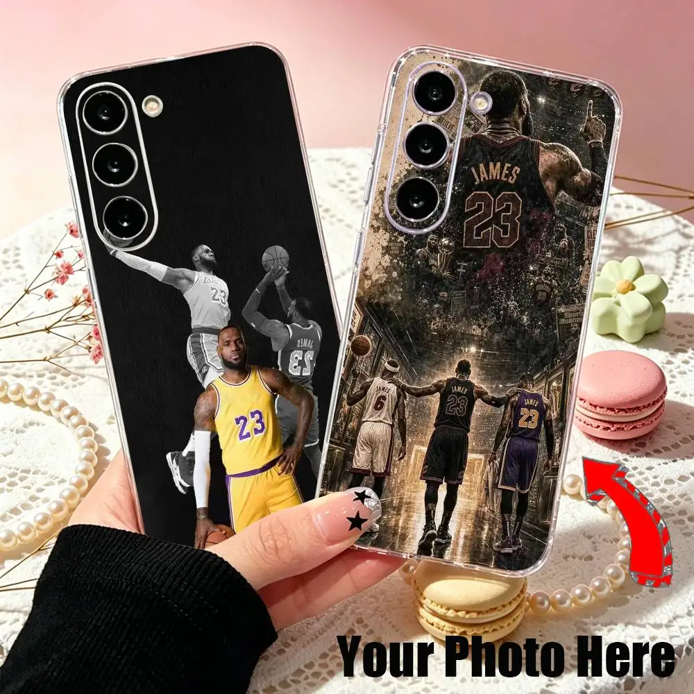 Чехол для телефона LeBron J-James Basketball 23, прозрачный силиконовый мягкий чехол для SamsungA10,12,20,21S,30,31,40,50,51,52,70,71