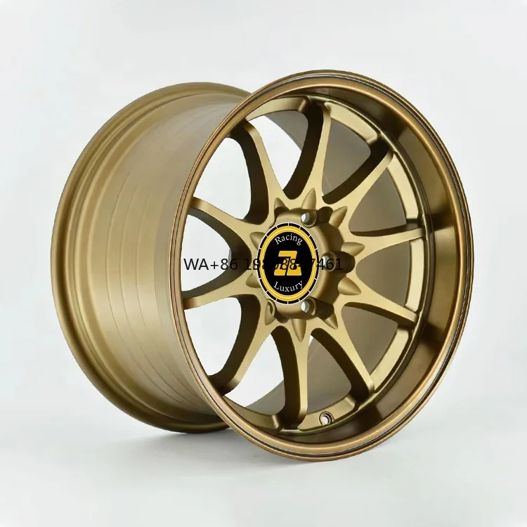 

Jiangzao Bronze Deep Lip Racing Wheel Big J Values 6X139.7 for Hilux Prado FJ Overbearing Toura Y60 Y61 86