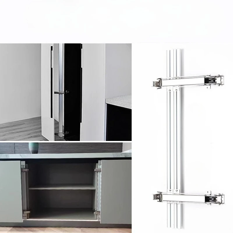 

Aluminum Alloy Hardware Door Hinge Damping Buffer Sliding Door Hinges Flat Opening Wardrobe Hinge Corner Cabinet Hinge