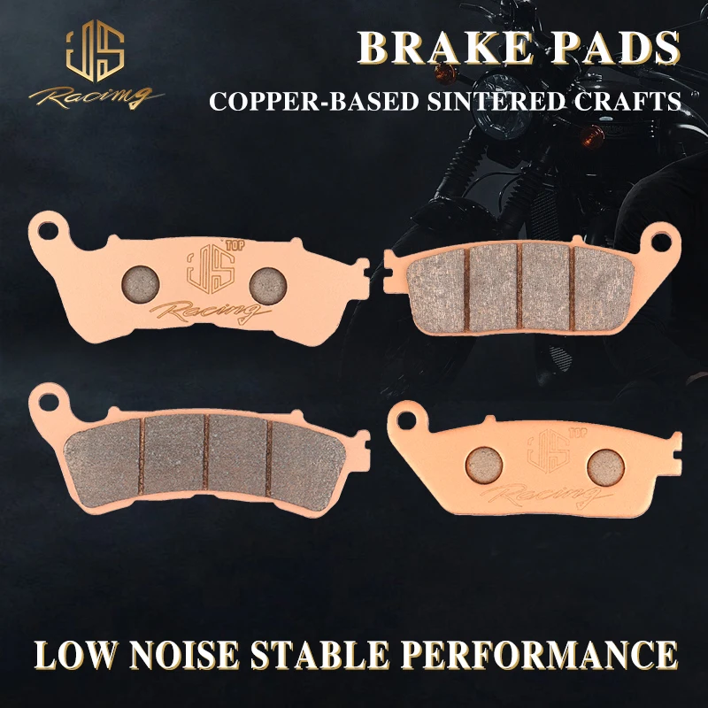JSRAOIMG Sintered Front Rear Brake Pads For HONDA FJS600 Silver Wing 600 2001 2002 FJS600A 2003-2008 FJS600D FSC600 2002-2007