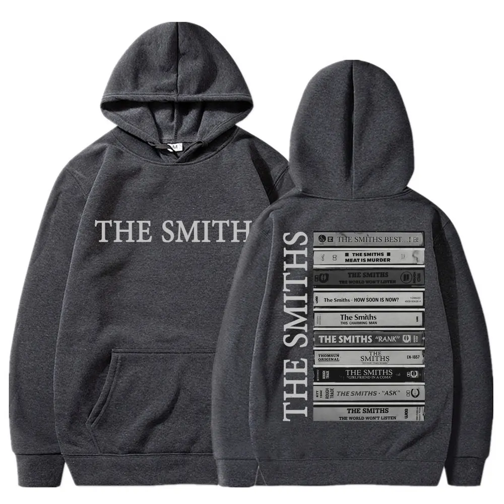 Rock Band The Smiths Album Graphic Hoodies Hip Hop Fashion Vintage Gothic Punk Sportwear Men Women Fleece Oversized Pullovers