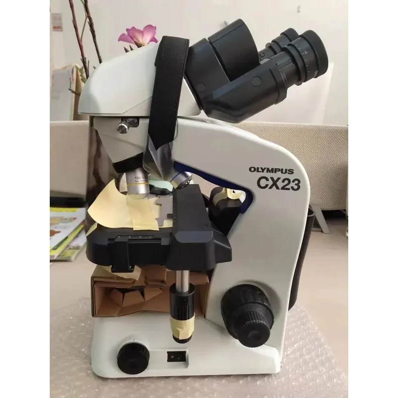 Binocular Cx23 Microscope With Camera 10X Eyepiece High Quality Optical System 4X 10X 40X 100X