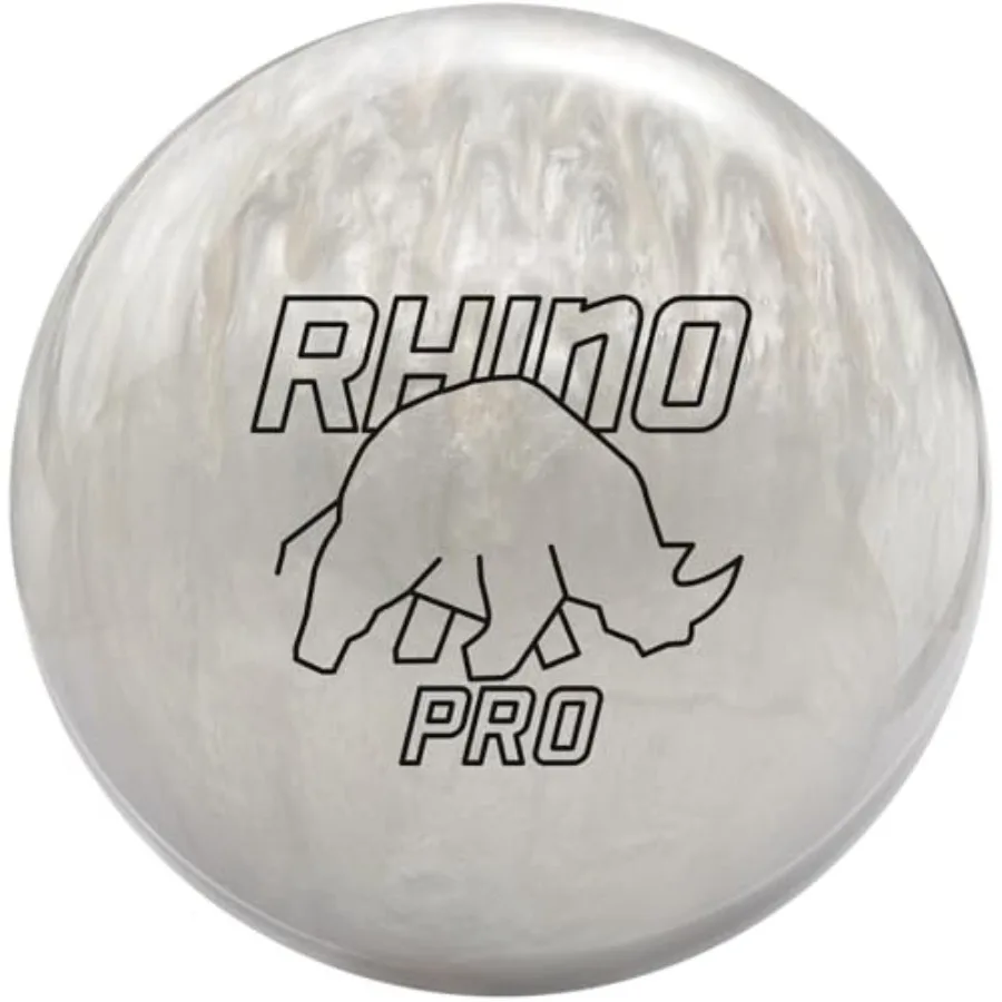 

Мяч для боулинга Brunswick Ivory Rhino Pro для профессионального использования, цвет слоновой кости, расширенный реактивный чехол, высокая производительность, сухой и