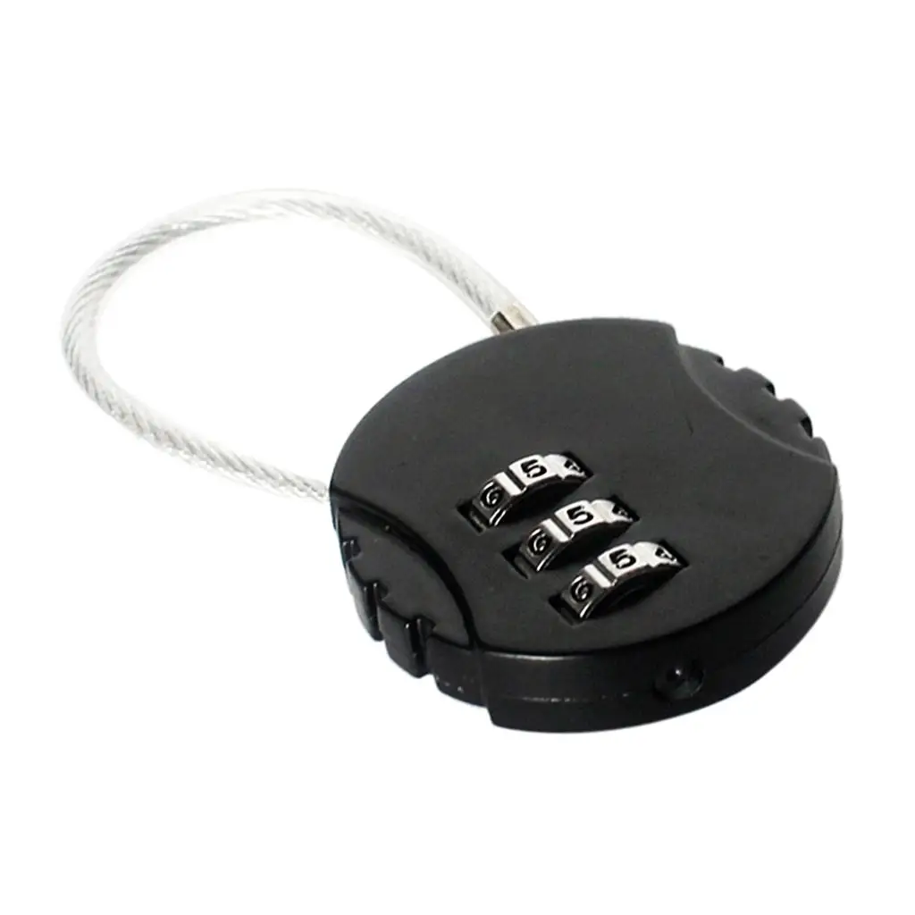 Luggage Combination Lock Compact Coded Padlock Zinc Alloy Secure Lock for Lizard Cage Accessories Snake Enclosure Accessories