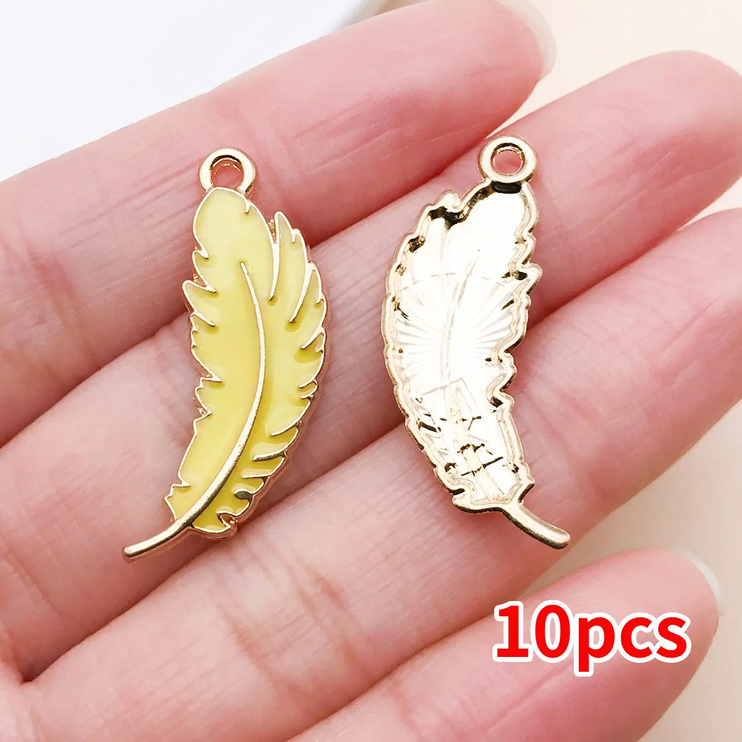 10/20pcs Enamel Charms Alloy Various Styles Pendants