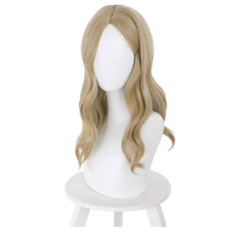 Bela-pelucas de pelo marrón para Cosplay, juego de riesgo biológico, residente 8, accesorios de disfraz de pueblo, accesorios de fantasía de Halloween para niñas y mujeres