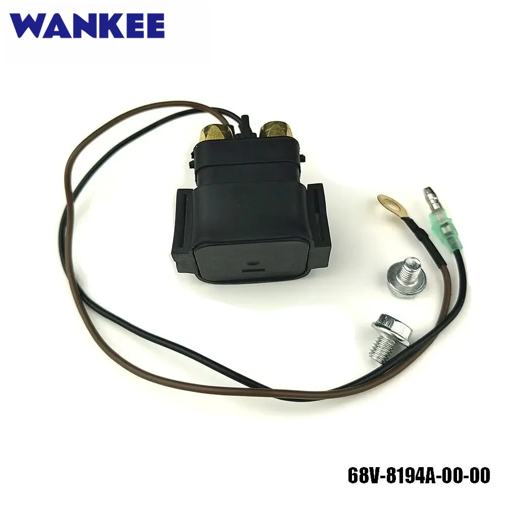For Yamaha Outboard Starter Relay Solenoid 68V-8194A-00-00 68V8194A000 68N-81940