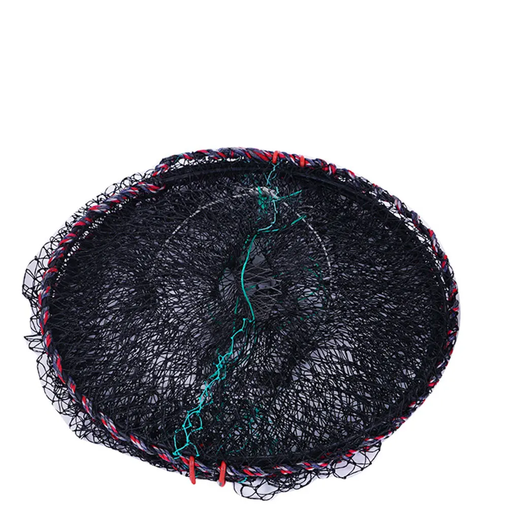 

Crab Fishing Net Elastic Material Folding Foldable Basket Trap Portable Nets