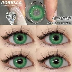 D'ORELLA 1pair Blue Contact Lenses for Eyes Purple Lenses Eye Color Cosplay Green Pupils Cosmetic Contact Lenses Fast Delivery