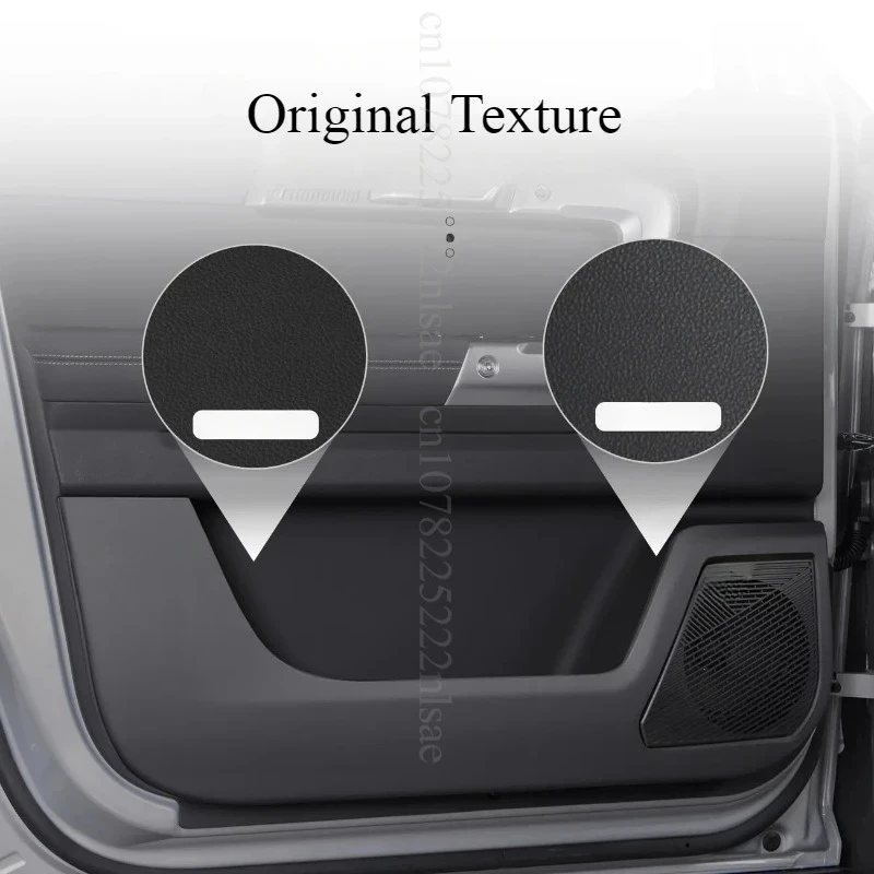 5Pcs Door Interior Stickers For Chery Jaecoo J7 Original Door Anti-Kick Mats Passenger Side Anti-scratch Leather Protection Mat