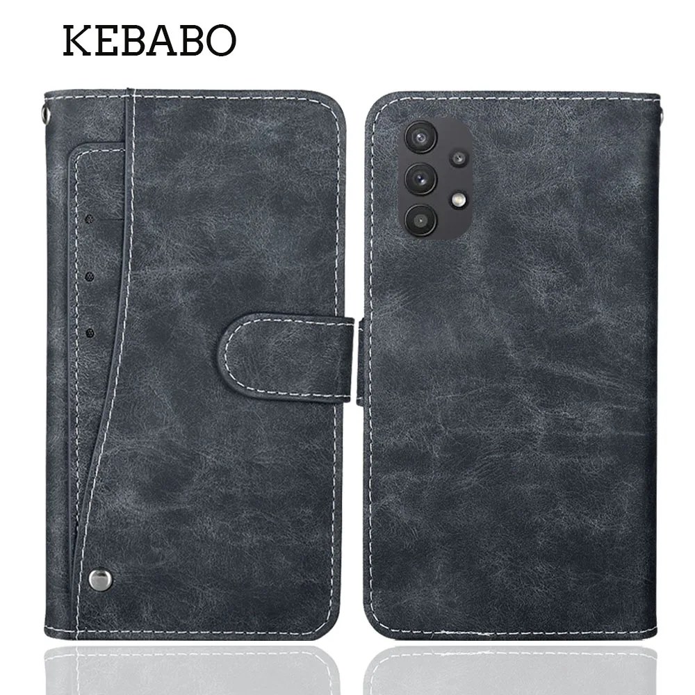 Leather Wallet For Samsung Galaxy Jump Case 6.5