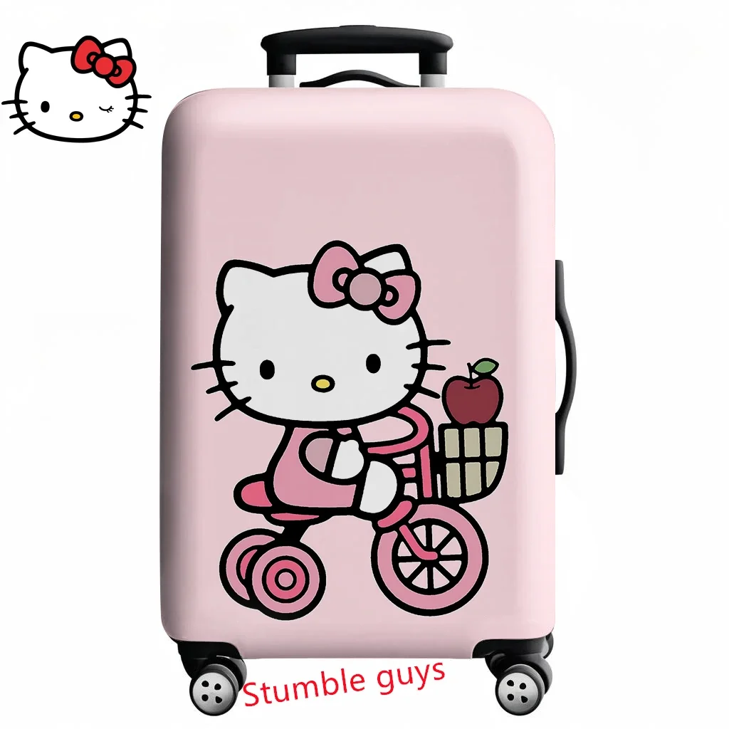 

Дорожный чехол для багажа Kawaii Hello Kitty подходит для чемоданов 18-32 дюймов, защита с аниме-принтом