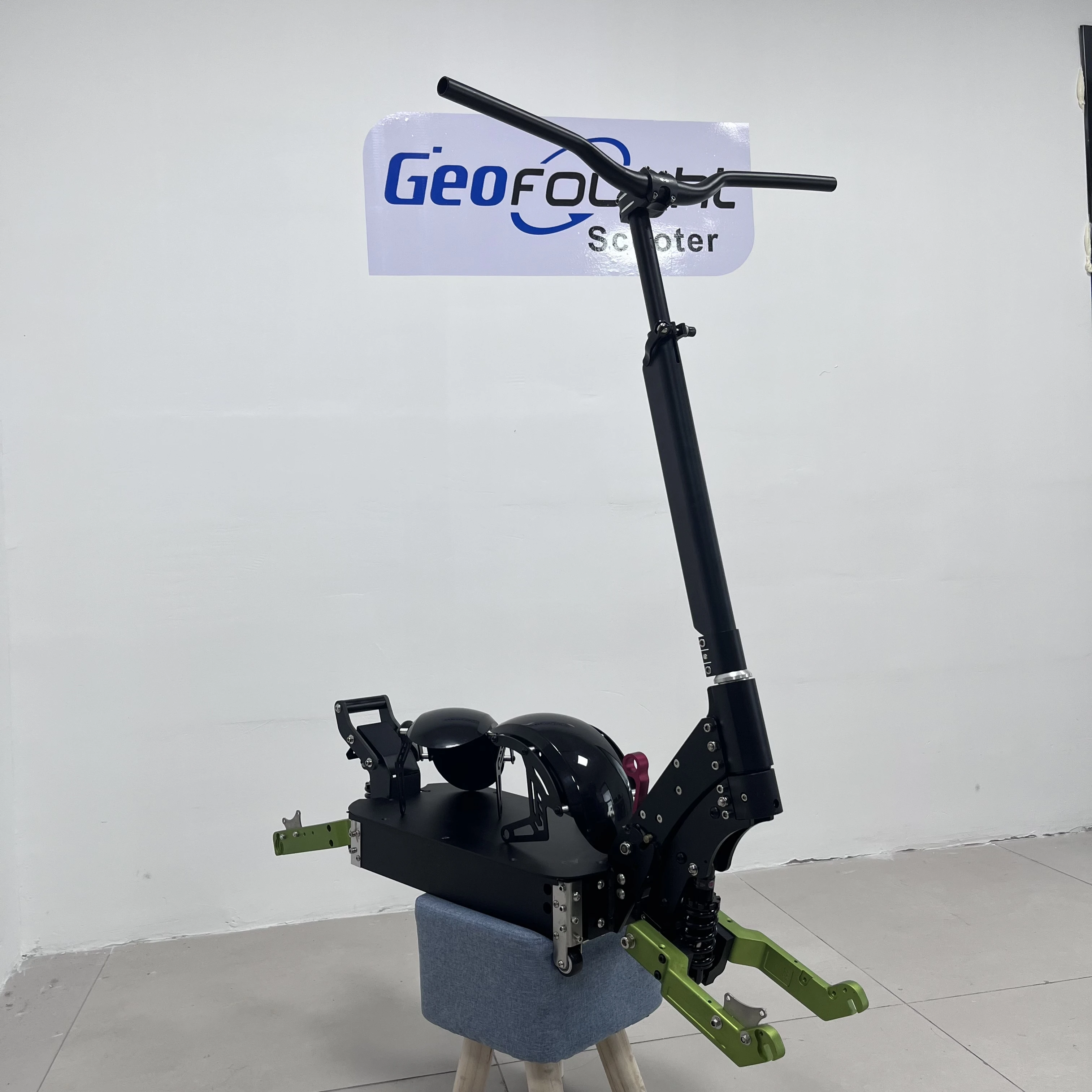 

Fashion Open Size 150Mm E-Scooter Frame Body C Shape Spring + Oil Integrated Suspension Electric Scooter Frame For 11Inch Diy