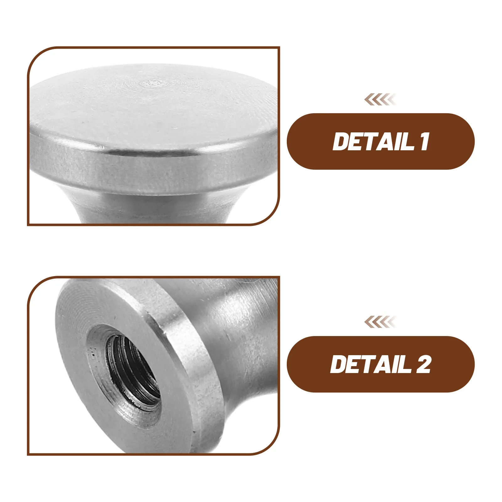 Stainless Steel Fireplace Knob – Heat-Resistant Door Pull for Wood Stove, Fire Pit & Cabinet Hardware