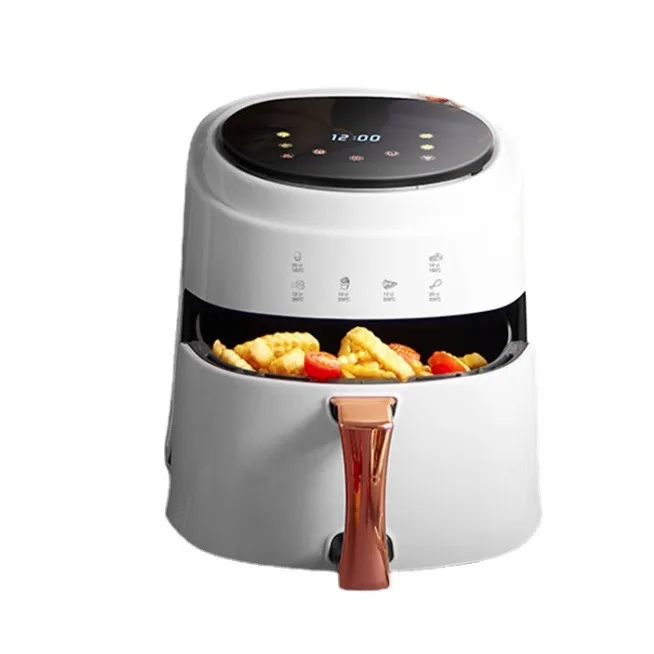 

8L Intelligent round Household Air Fryer Large 220V Capacity Plastic Electric Reservation Cross-Border Manufactured for Export