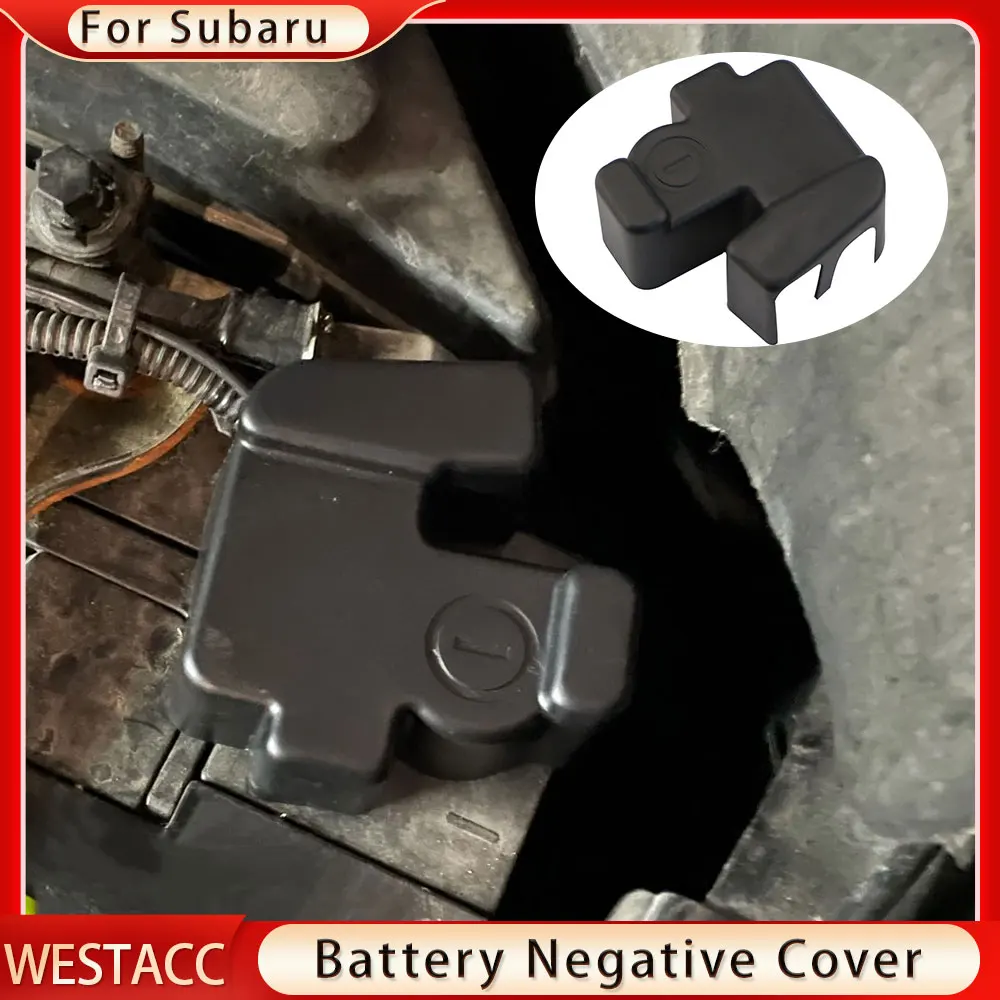 Car Engine Battery Negative Terminal Cover for Subaru Forester Outback Levorg Legacy Touring Impreza WRX 2015 - 2018 Accessories